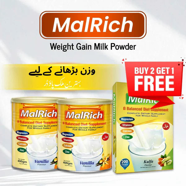 MalRich weight gain,A Balanced Food Supplement 400grams